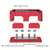 2 X BusBar 400A , μπάρες με αντοχή τουλάχιστον 20,5KW (μαύρη + κόκκινη)