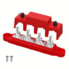 2 X BusBar 300A , μπάρες με αντοχή τουλάχιστον 15KW (μαύρη + κόκκινη)