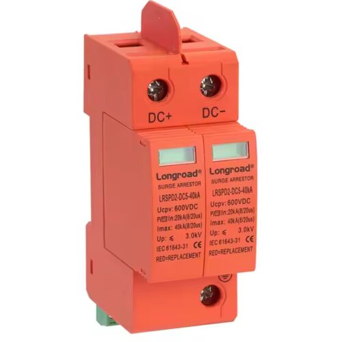 DC Surge Protective Device 1000V 2P Αντικεραυνικό SPD 2P 1000V DC Solar Protection για Φωτοβολταϊκά