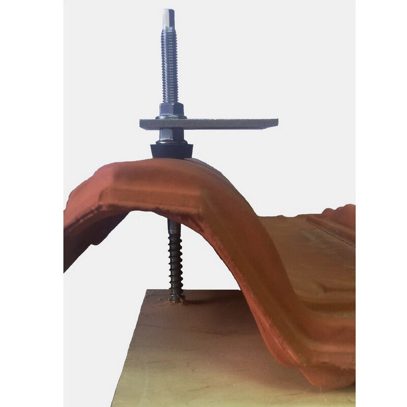 Solar Mounting Application M10x300 Σετ ντιζοστρίφωνο M10x300 με παξιμάδια ασφαλείας και λάστιχο EPDM