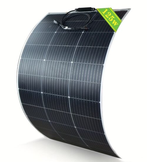 flexible-pv-panel-125watt Φωτοβολταϊκά Πάνελ Flexible PV Panel 125W Μονοφασικό Low Voltage εγκατεστημένο σε Κορωπί από την Ecosolar